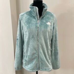 The North Face Women OSITO Fleece Holographic Full Zipper Jacket  size M